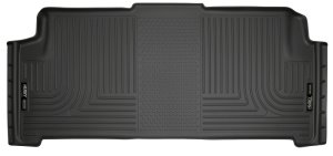 Dodge Grand Caravan Floor Liner - 2nd Row - Husky Liners - WeatherBeater - Black - `08-`12